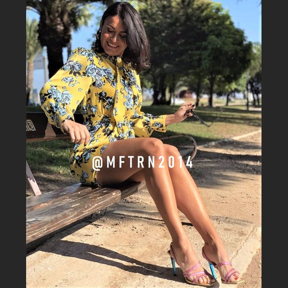 ZARA Floral Print Mini Dress with Tie* - Picture 5 of 15